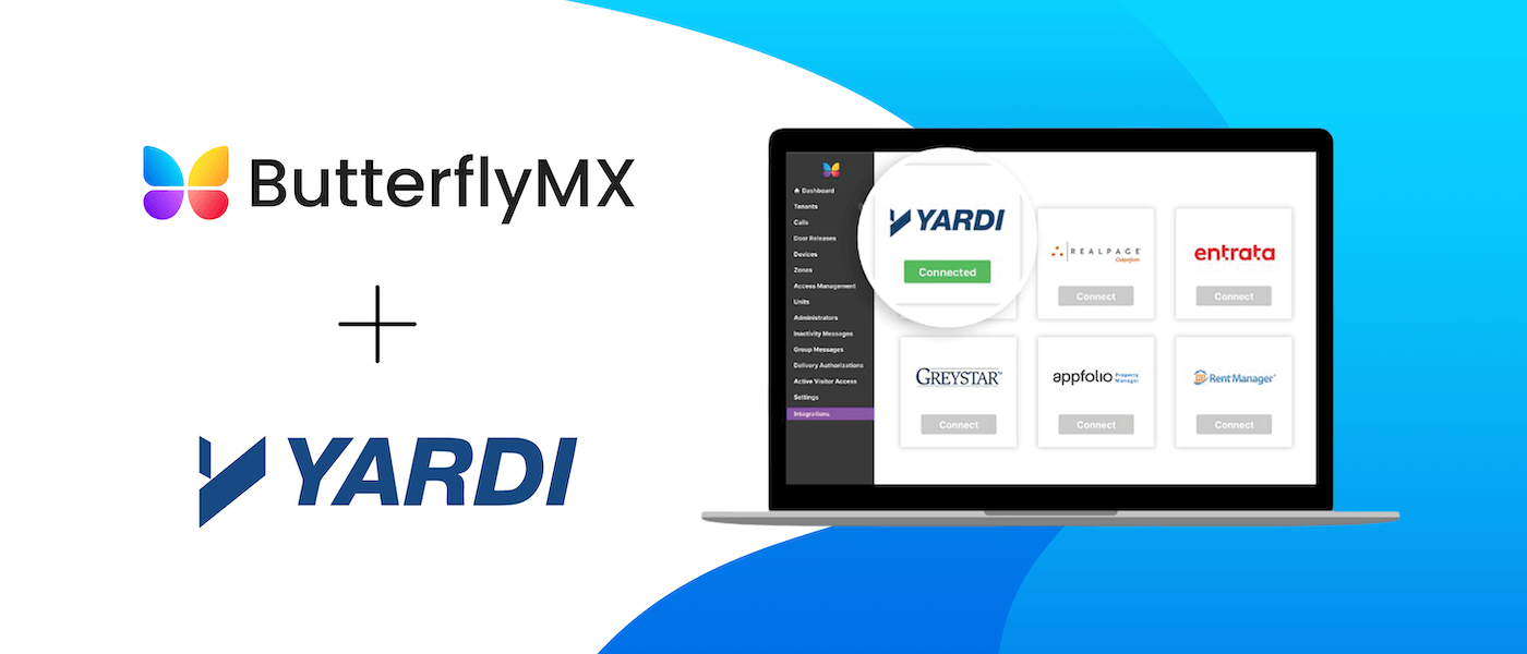 Yardi integration with ButterflyMX