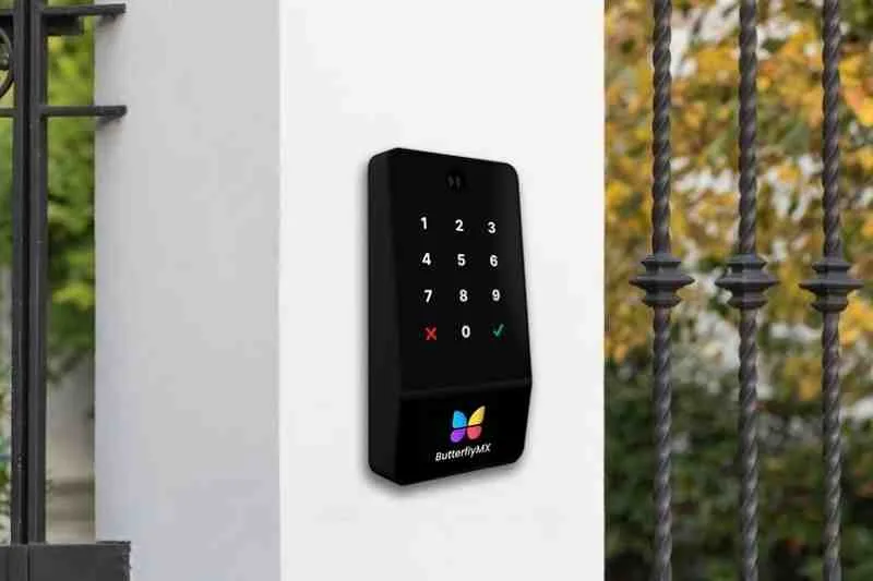 outdoor keypad access control system