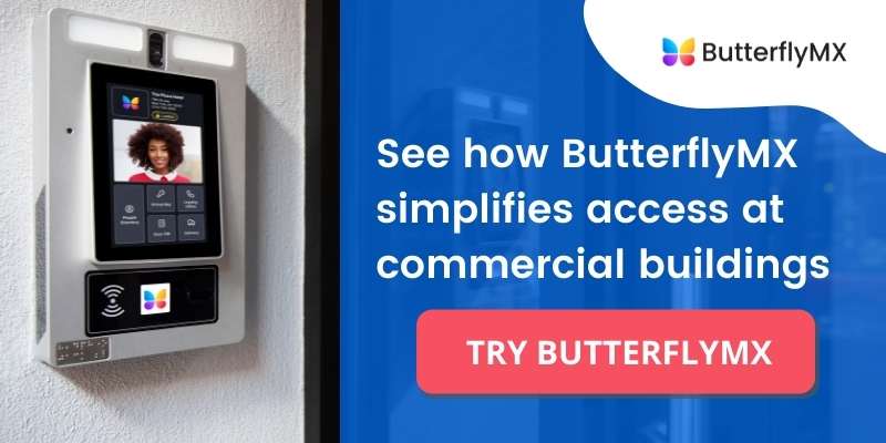 See how ButterflyMX simplifies access at commercial buildings