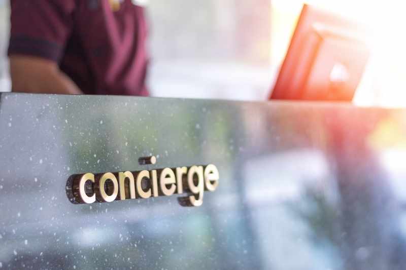 Concierge services can be replaced with an apartment community app.