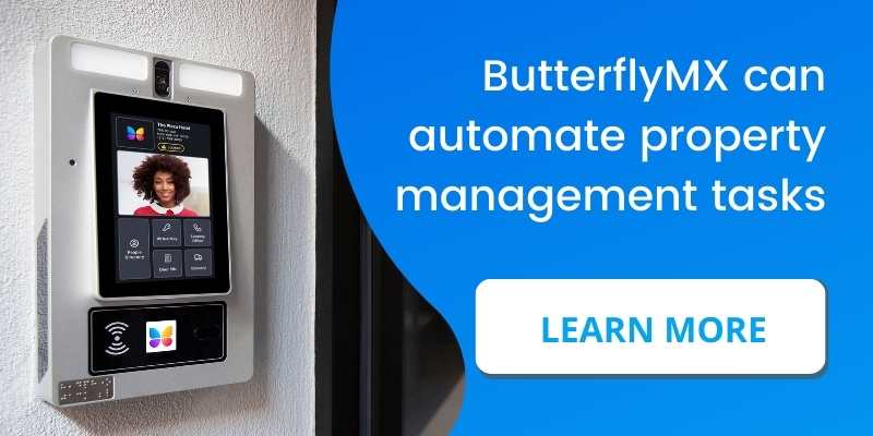 automate property management tasks with ButterflyMX