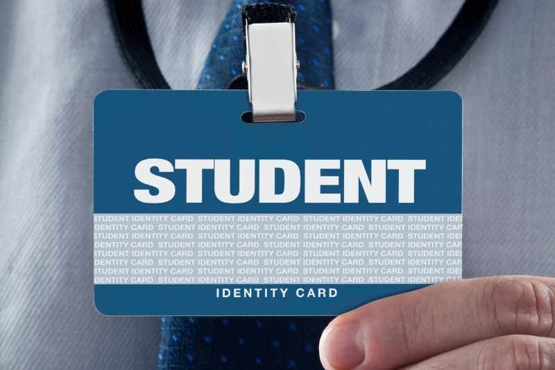 Student ID cards can act as a credential for badge entry systems.