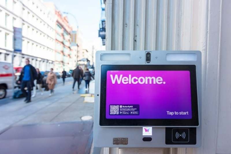 a butterflymx intercom system in Chicago