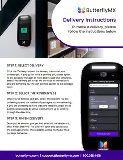 package delivery instructions