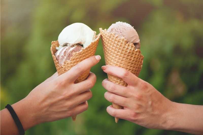 Ice cream is great at summer resident events