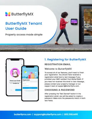 tenant user guide butterflymx