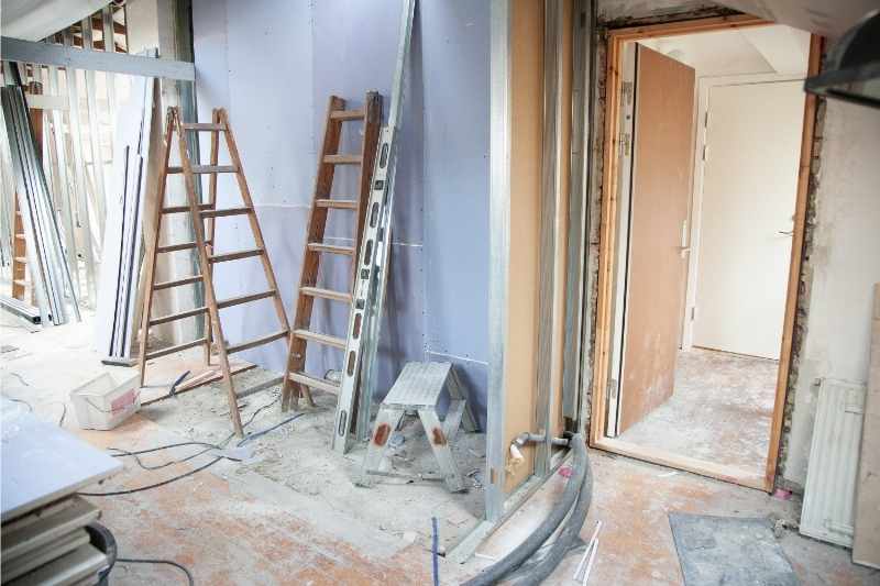 The construction stage of a multifamily renovation can get messy