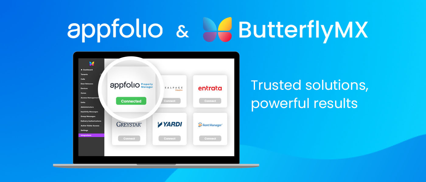 AppFolio and ButterflyMX Integration