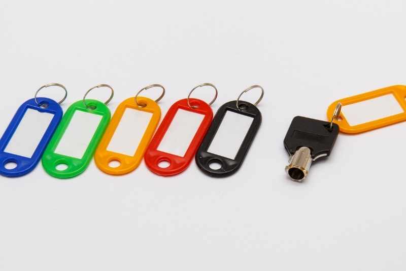 Key tags are a type of key tracking system.