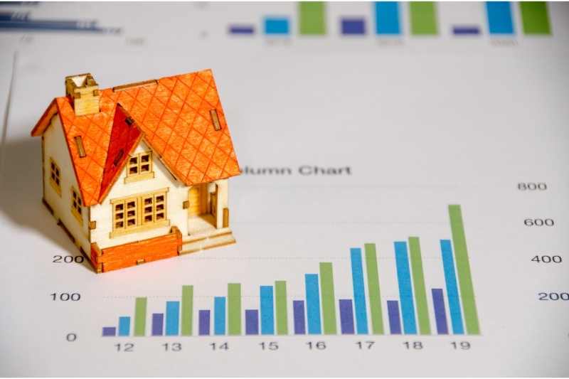 Graph showing the number of multifamily reits