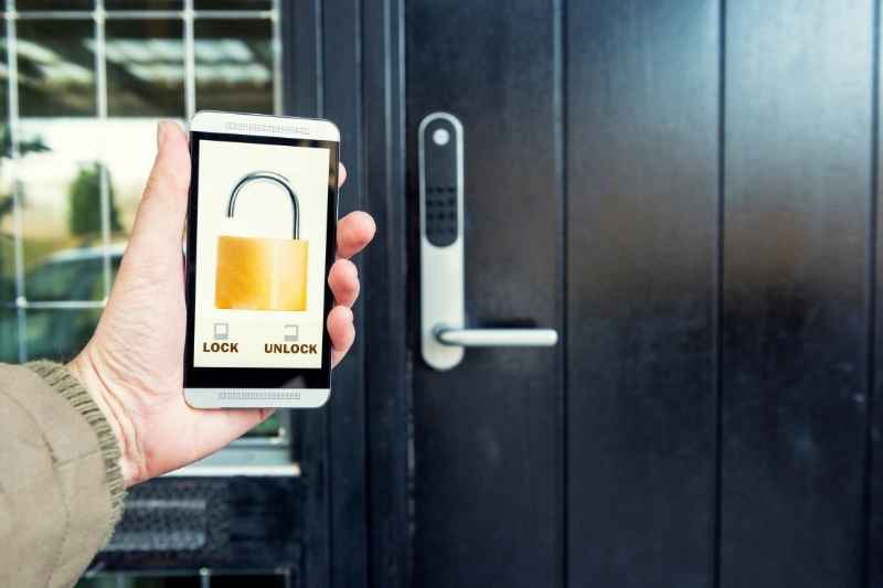 Office smart locks for doors