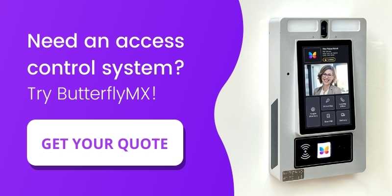 need access control butterflymx call to action