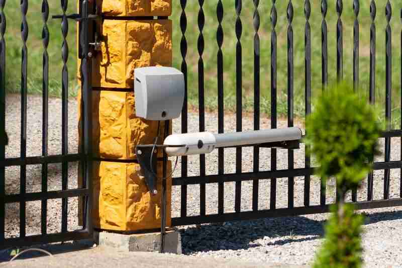 electric gate opener for gated community