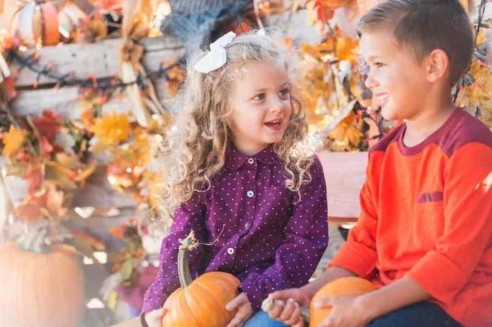 fall resident events kids with pumpkins