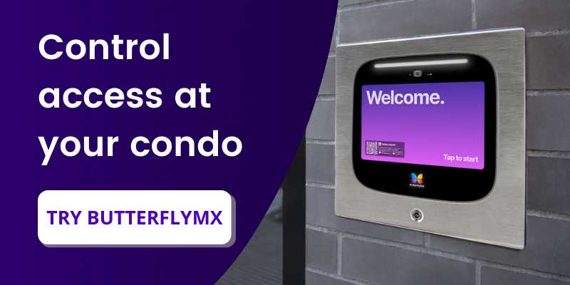 control access at your condo with ButterflyMX