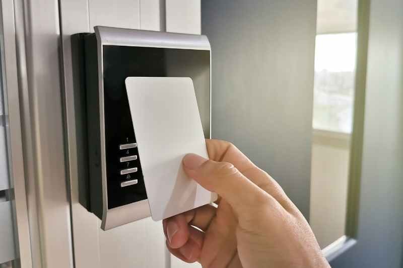 Keycards are a common credential for access control readers