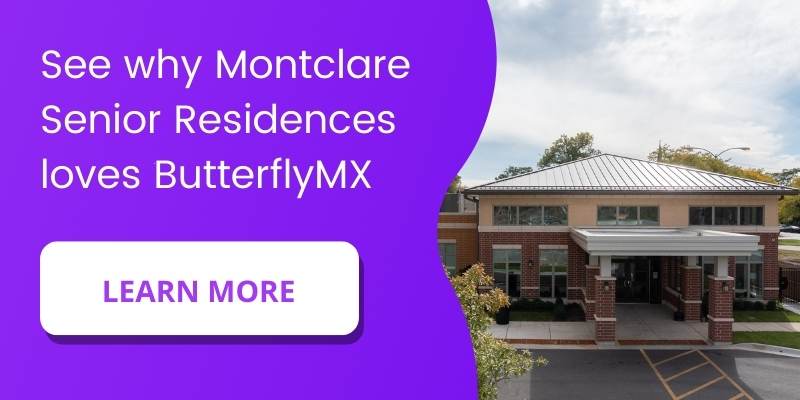 Montclare Senior Residences loves ButterflyMX