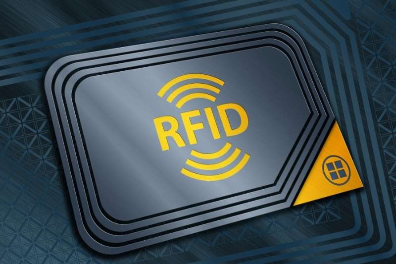 RFID tag graphic rendering