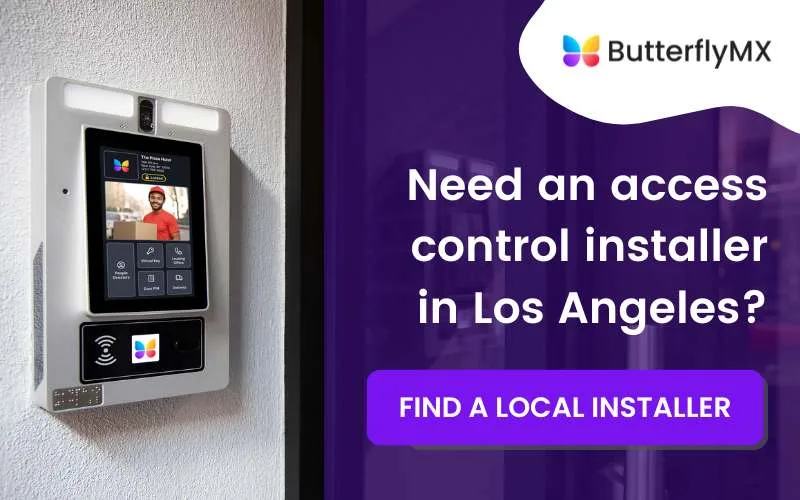 Find a certified access control installer in Los Angeles