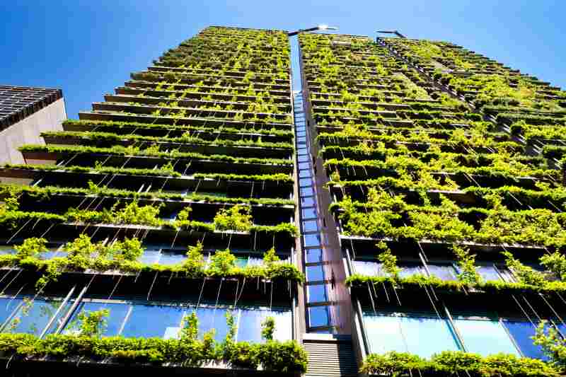 carbon-neutral architecture has a large focus on sustainability