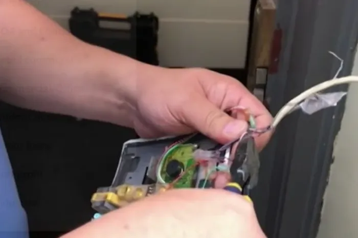 Cut remaining wires