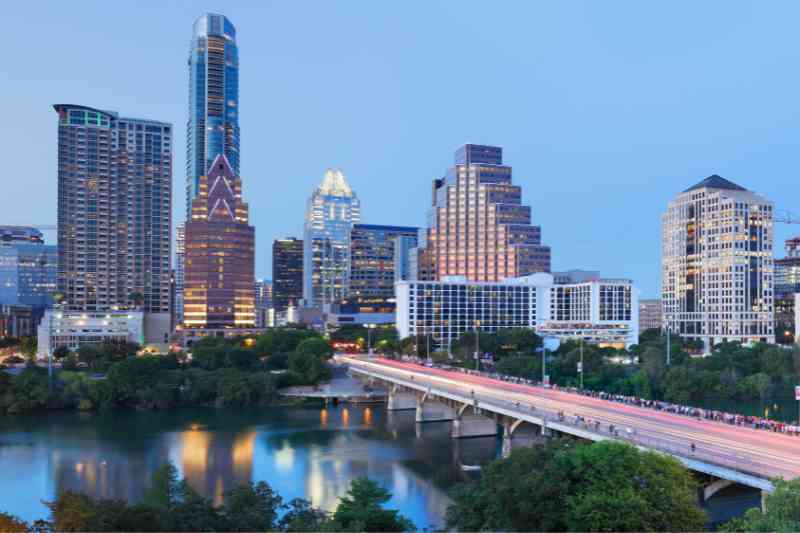 High rise apartments in Austin