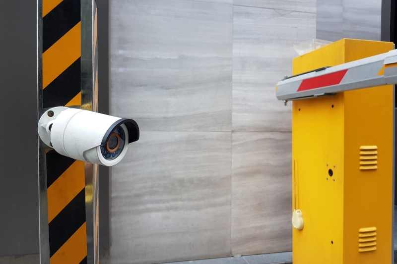 lpr system camera at gate