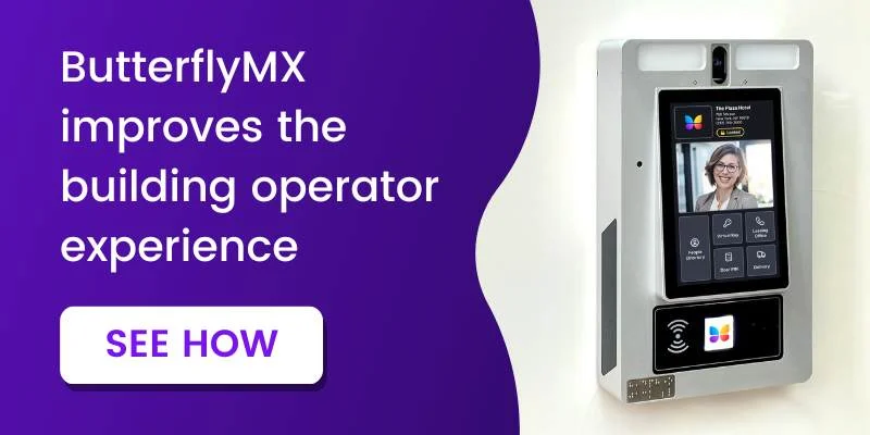 ButterflyMX improves the building operator experience