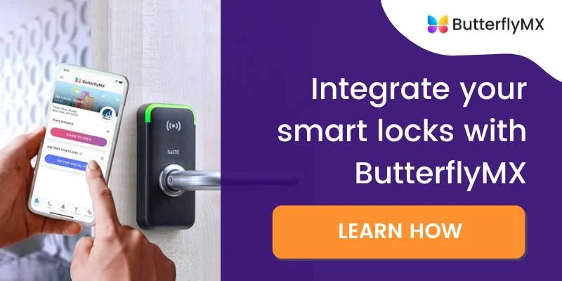 learn how to integrate smart locks with ButterflyMX