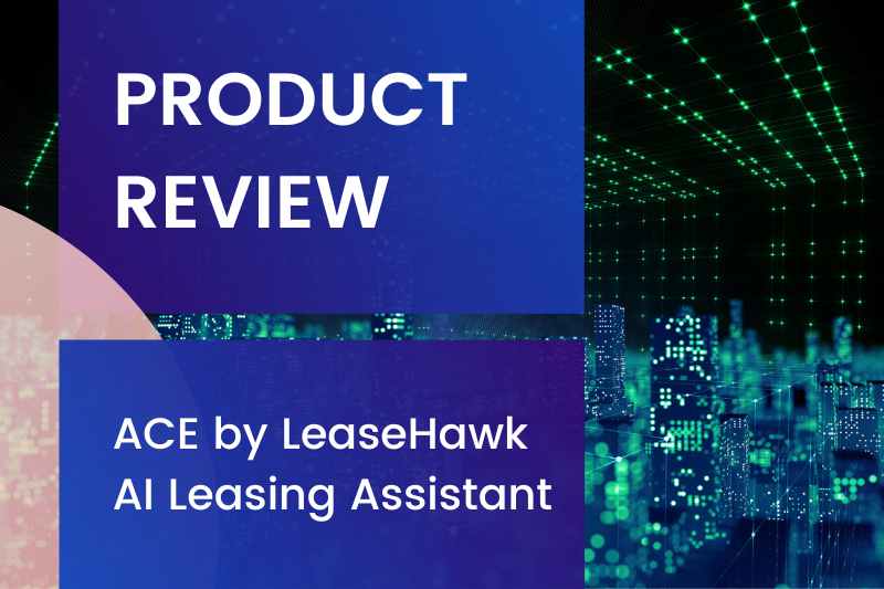 product review of the ACE virtual leasing assistant by leasehawk