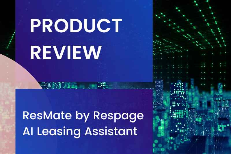 product review of the resmate ai leasing assistant by respage
