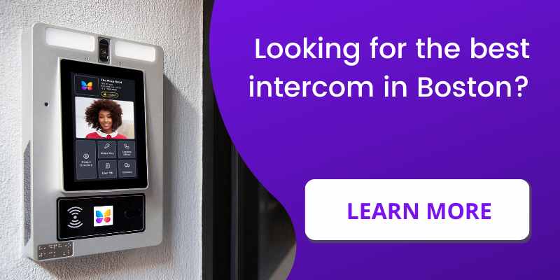 Boston intercom cta