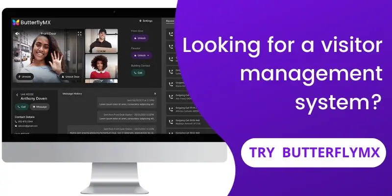 visitor management system cta
