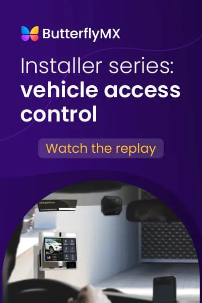 Installer series: vehicle access control