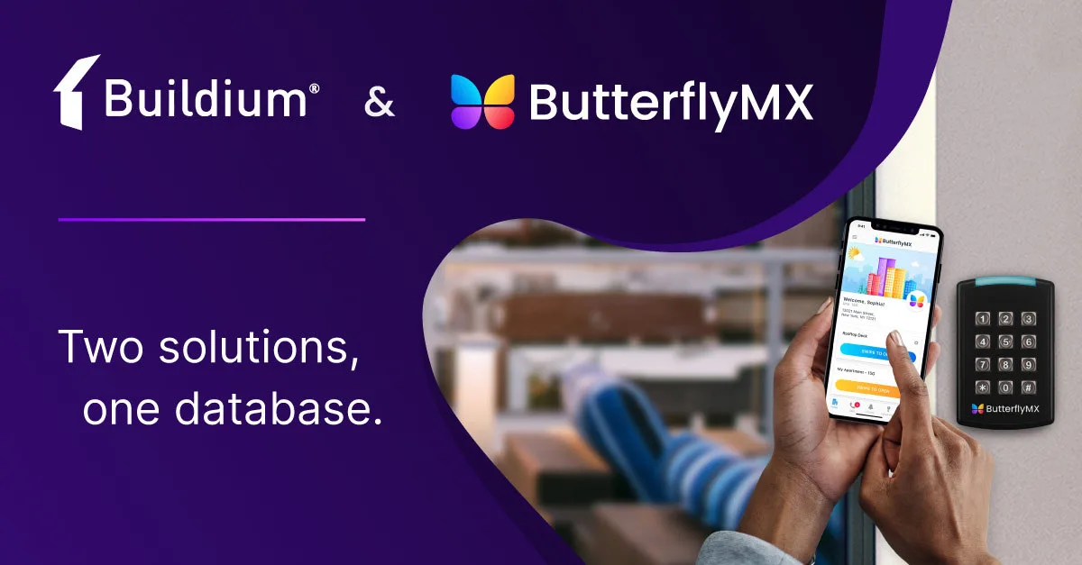 Buildium and ButterflyMX integration