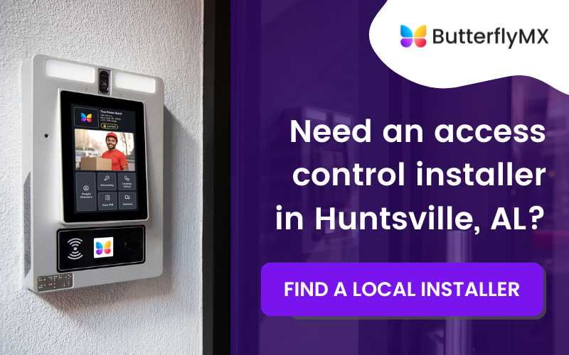 Find a certified access control installer in Huntsville AL