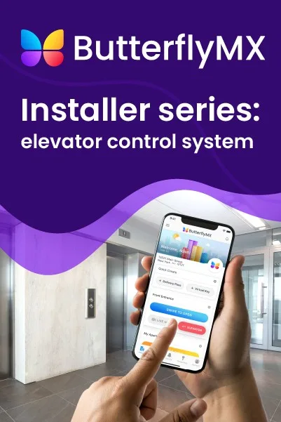 Installer series: elevator control system