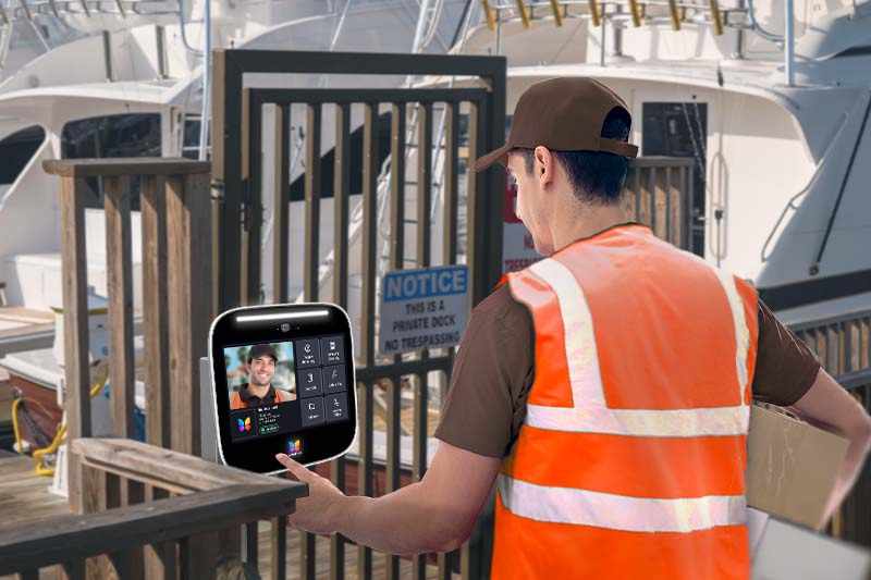 ButterflyMX is the best marina access control system.