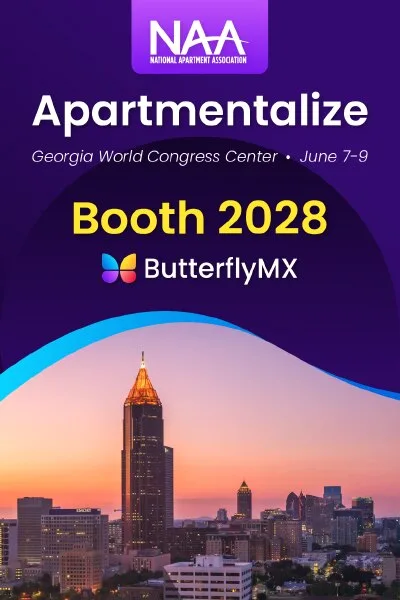 Book a meeting with ButterflyMX at NAA