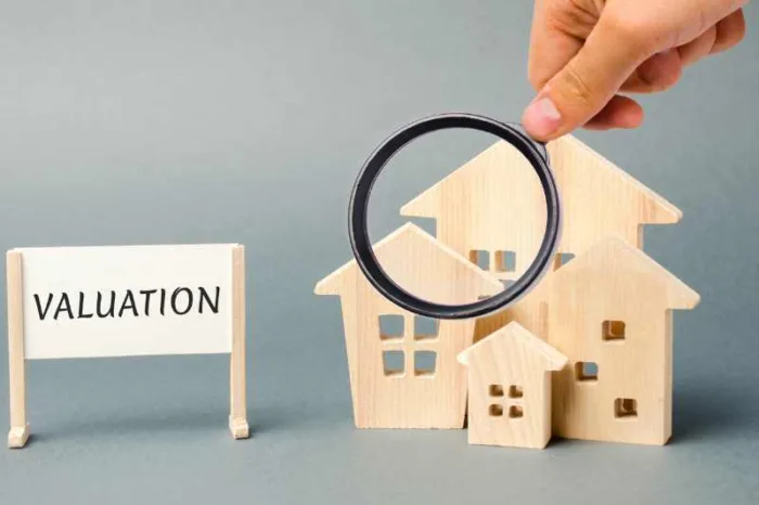 Real estate valuation involves examining the particulars of a property and coming up with a value.