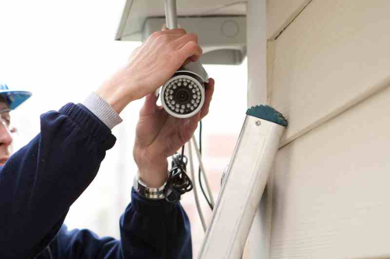Security cameras are a common measure in apartment security systems