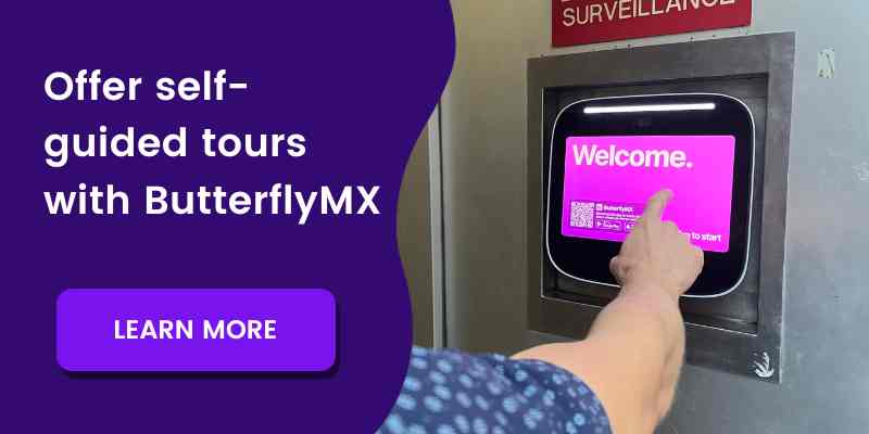 ButterflyMX self-guided tour cta