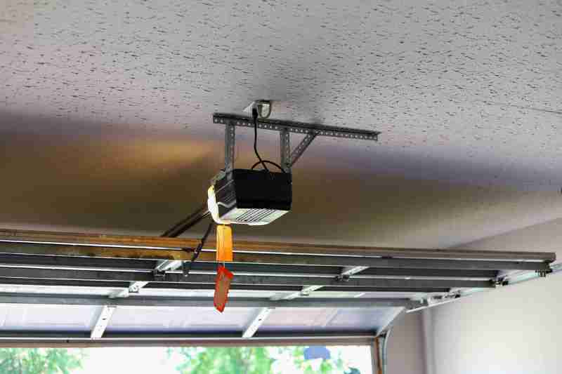 garage opener exposed to the elements