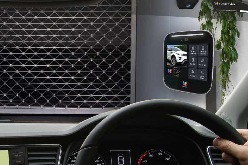 ButterflyMX is an example of an intercom for self-storage.