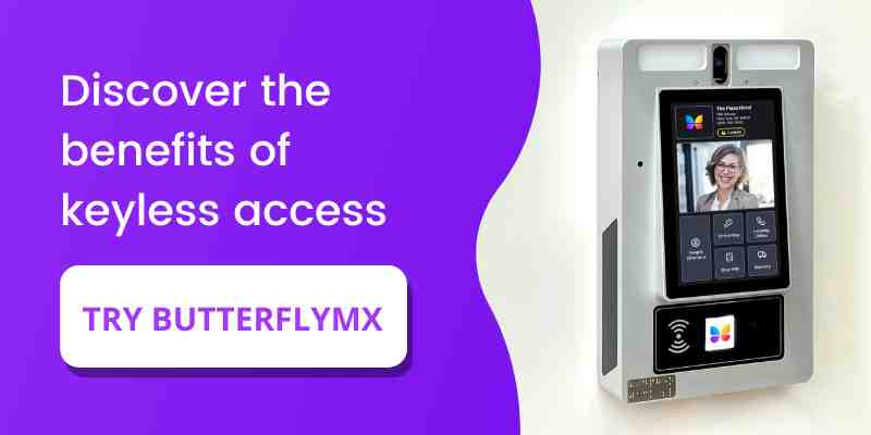 keyless access with butterflymx cta