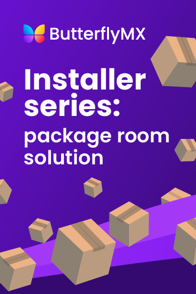 Installer series: package room solution