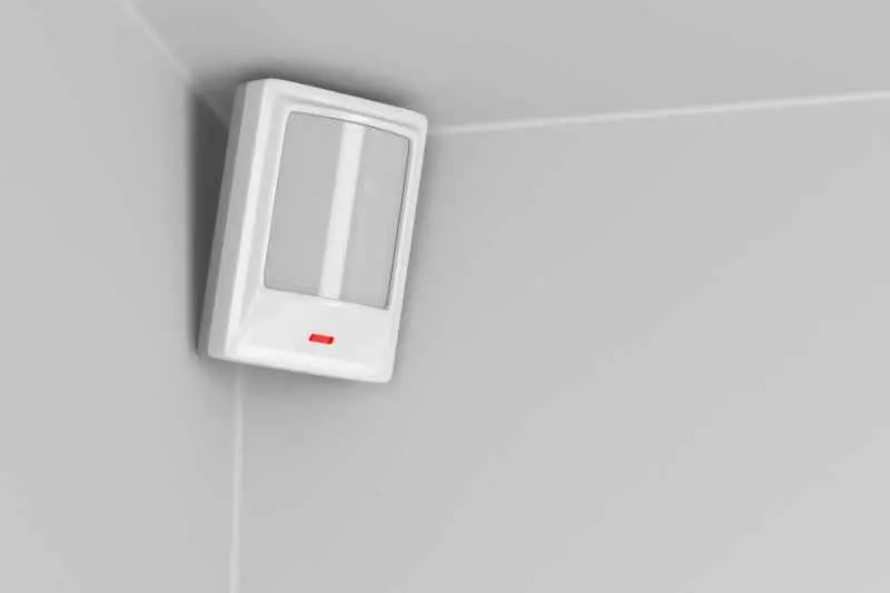 An example of IR sensors for an alarm system.