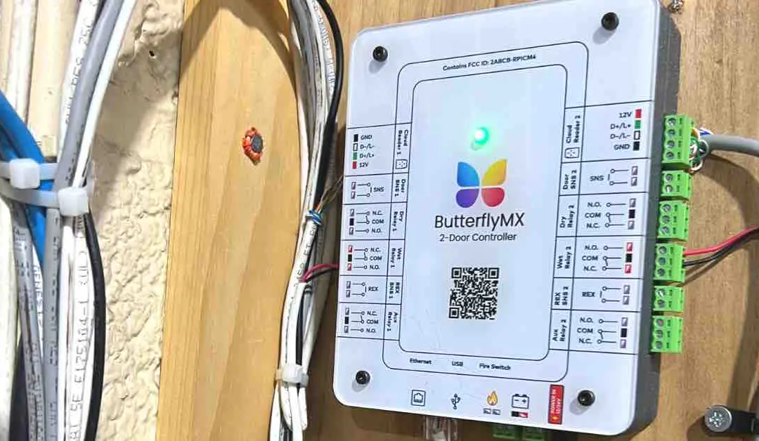How To Install the ButterflyMX 2-Door Controller