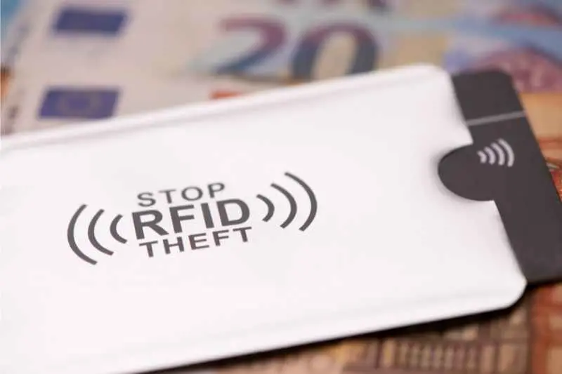 Prevent RFID copier theft by putting keycards in protective sleeves.