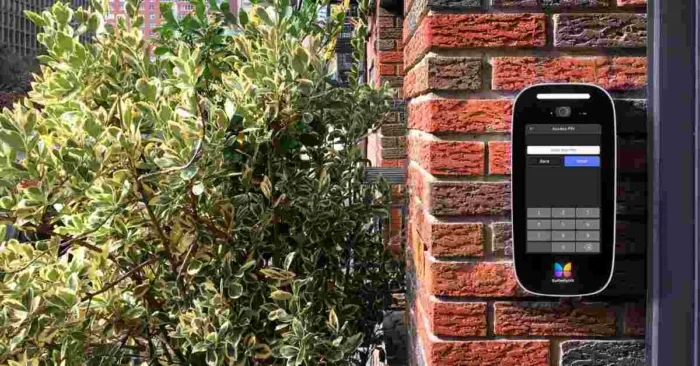 Intercom door PINs